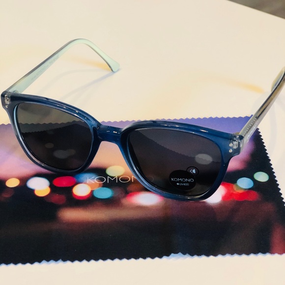 KOMONO Sunglasses Renee Navy Blue NEW in b… - Picture 5 of 12